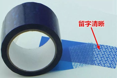 Courier Gloosy WaterProof Tamper Seal Tape For Carton Sealing Eco Friendly