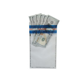 Custom Plastic Tamper Evident Bag Bank Deposit Cash Security Bags
