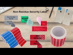 ПЭТ долговечные защитные наклейки для уплотнительных пломб